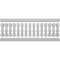 Ekena Millwork Fiberthane Oxford Balustrade Railing Kit, Style N (7 5/8" On-Center Spacing to Pass 4" Sphere Code) BALK38X108OXN - alternate 4